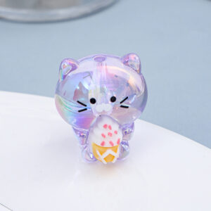 Purple kitten