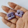 Wholesale 10pcs Three way Paint Cartoon Cat Sewing Machine Acrylic Beads OLY Exclusive