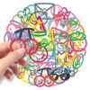 Wholesale 50pcs Transparent Fun Doodle Stickers