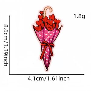Valentine's day cloth sticker 18 #