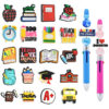 O1CN01ztpwUI1NGk6pq8x2Q_2208878341543-0-cib Wholesale Random 100pcs Cartoon School Series Focal Beads
