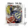 Wholesale DIY Srts Cartoon Rugby Embroidered Patches