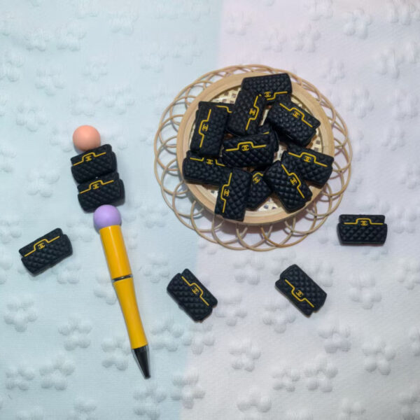 Wholesale 3D Multiple colors  Creative Pattern cartoon silicone beads DIY beads 10pcs/pack OLY Exclusive