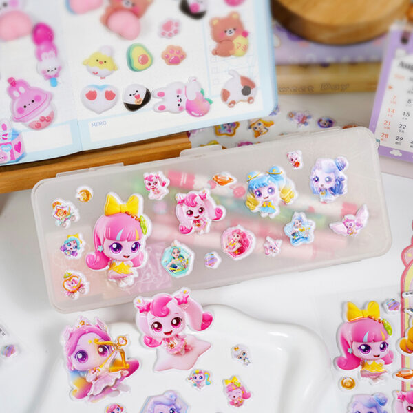 Wholesale Wonderful Cute 3D Bubble Stickers for Kidsren, Girls, Babies, Cute Pet Animals, Mobile Phone Guka Decorative Stickers