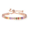 Wholesale Colorful Zircon Full Diamond Crystal Bracelet