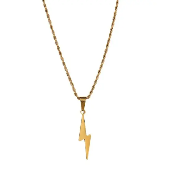 PVD Coated Real Gold Plated Geometric Heart Shape 304 Stainless Steel Elegant Simple Style Waterproof Non Tarnish Pendant Necklace