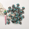 Wholesale 10pcs Silicone Beads Cartoon Focus Beads Creative Multifunctional Beads