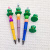 ec5fe81dce46bb3849c5a2c4942bc622 Wholesale 10pcs 3D Three-leaf Cap Silicone Beads