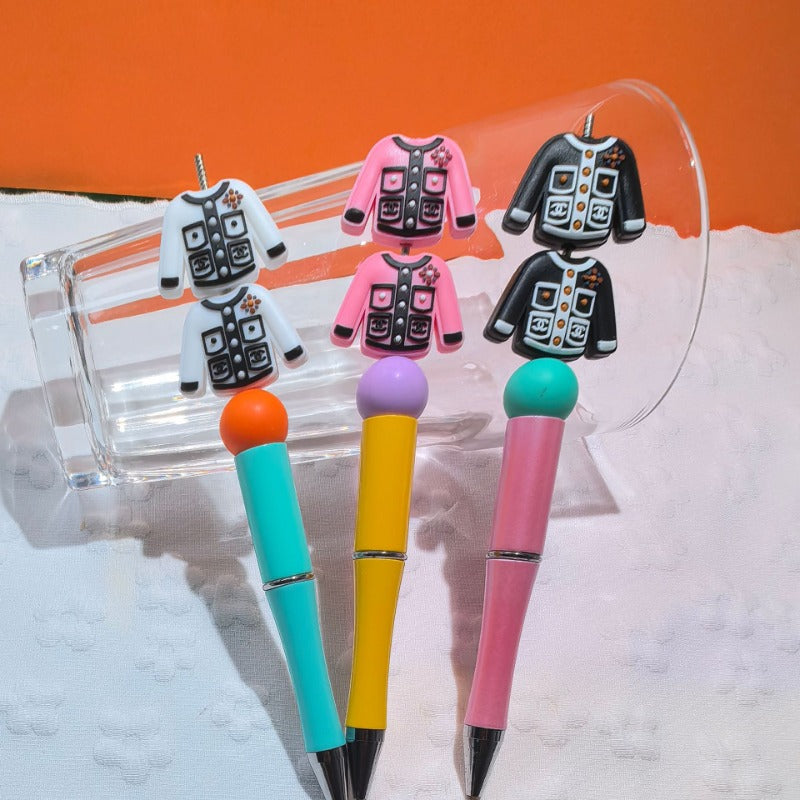 Wholesale 2D Creative Pattern silicone beads DIY beads OLY Exclusive