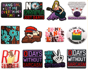 Wholesale 30pcs Cartoon Glue Silicone Beads