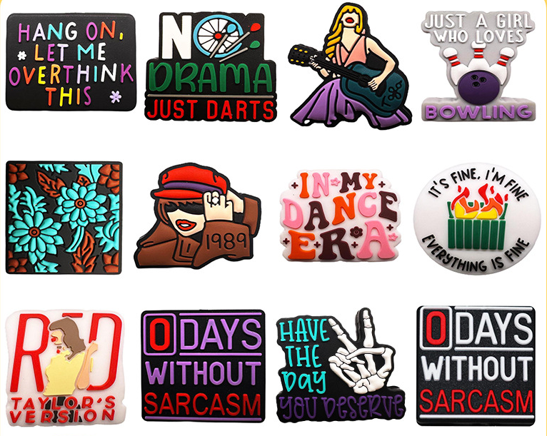 Wholesale Cartoon Glue Silicone Beads