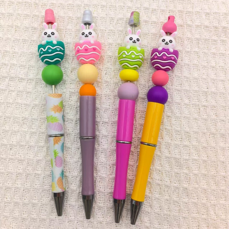 Wholesale Comsite Rabbit Series Silicone Cute Cartoon DIY Beads