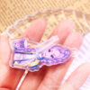 Wholesale 10pcs/pack Cute Cartoon Girl Jewelry Pendant Acrylic DIY Accessories