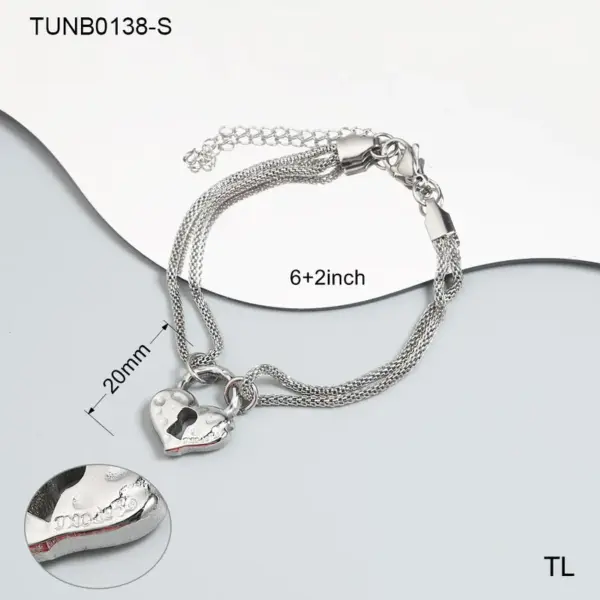 PVD Coated Real Gold Plated 18K Gold Solid Color 304 Stainless Steel Simple Style Streetwear Waterproof Non Tarnish 304 Stainless Steel Bracelets