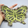 Wholesale Denim Tassel Ear Butterfly Cloth Sticker Patch Embroidered Pieces Cloth Sticker Clothing Bag Hand-stitched Decorative Embroidered Pieces Cloth Sticker