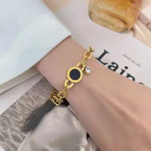 【XKB0229】Roman Bracelet / Gold