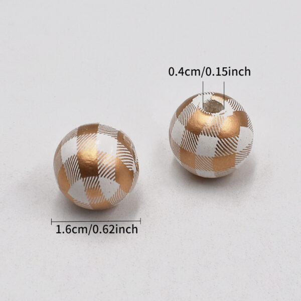 oly-00360ee07d312d64b64b0922c3a9cc3d Wholesale Golden Thousand Bird Grid Wood Beads