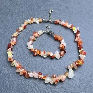 Red Agate Glass / Bracelets