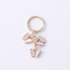 Wholesale Cross-border Hot-selling Oil Dripping with Diamonds, Alloy Colorful Butterflies, Multiple Cute, Creative and Elegant Style Keychain Pendants