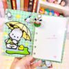 Wholesale [Pacha Dog] Original Cartoon A7 Loose-leaf Book Rocking Notebook Cute Girl Heart High-value Animation