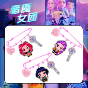 Wholesale Cartoon Acrylic Keychain Brooch OLY Exclusive