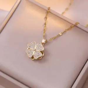 X2456 Love Rotating Necklace