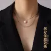 Wholesale PVD Coated Real Gold Plated 18K Gold Geometric 304 Stainless Steel Fashion Waterproof Non Tarnish 304 Stainless Steel Necklace