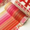 Wholesale diy decorative hand account tape new solid color and paper tape boxed