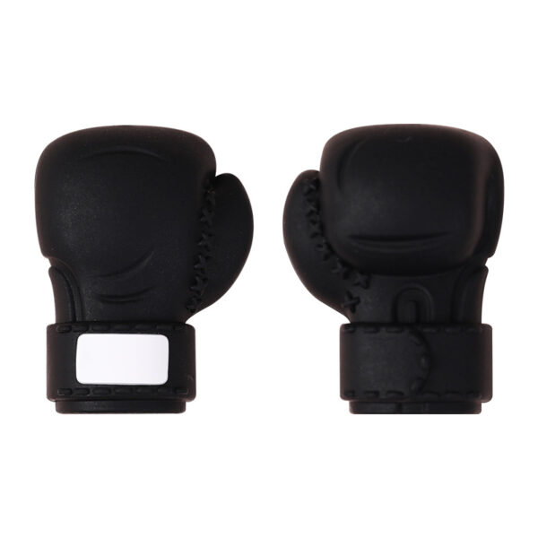 Wholesale Cross-Border New Product 3D Boxing Gloves Silicone Beads Loose Beads Creative Fist Stereo Necklace Jewelry Silicone Beads DIY