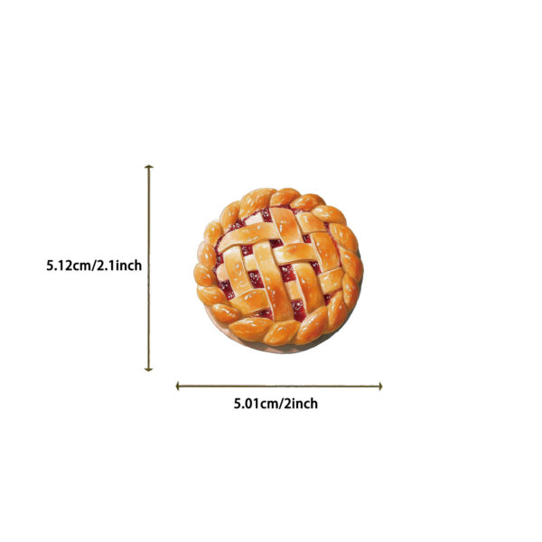 Wholesale 50 stickers of baking cake and bread series