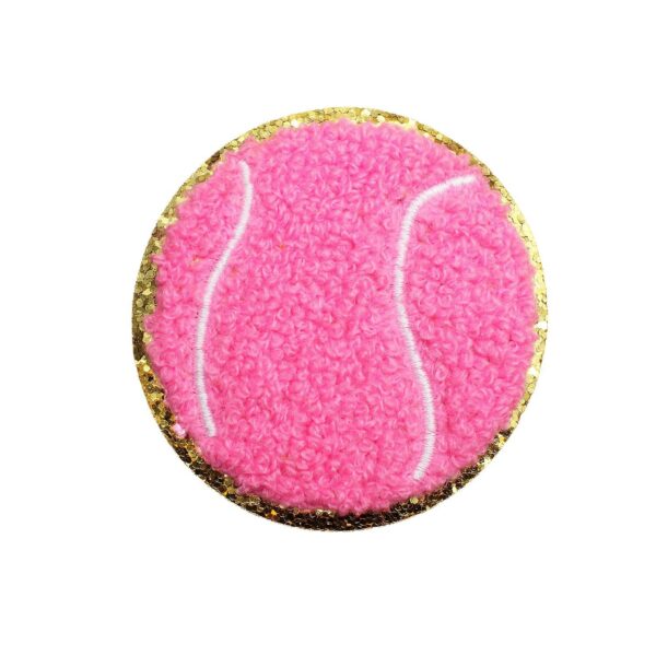 Wholesale Grit Embroidered Cloth Sticker Basketball Towel Embroidered Patch Bag Decoration Football Embroidered Chapter Chenille Football