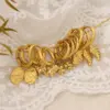 Wholesale PVD Coated 18K Gold Real Gold Plated Leaves Heart Shape Bow Knot 304 Stainless Steel IG Style Original Design French Style Waterproof Non Tarnish Earrings