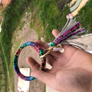 Colorful leopard print