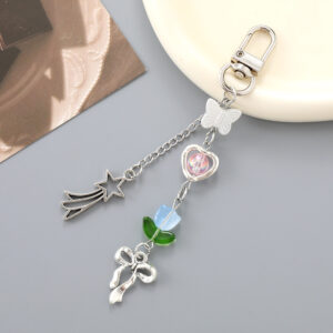 K4839 flower meteor pendant blue / Small pendant