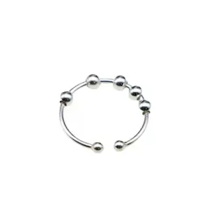 5 beads anxiety / Adjustable opening