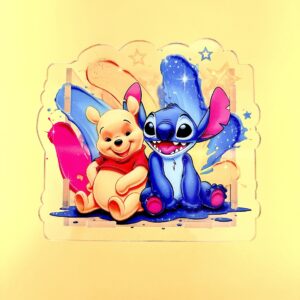 B293-stitch and pooh pen holder