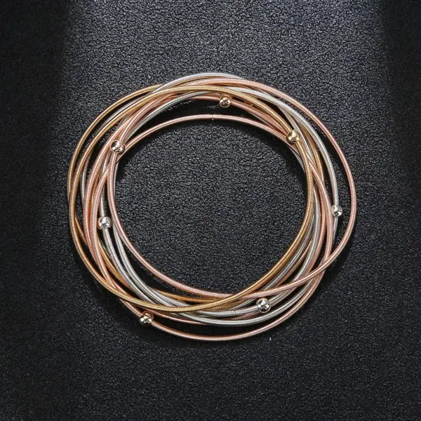 Wholesale Fashion Carbon Steel Copper Plating Bracelets 1 Piece