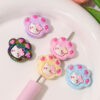 Wholesale cartoon cute straight hole beaded diy beads OLY Exclusive