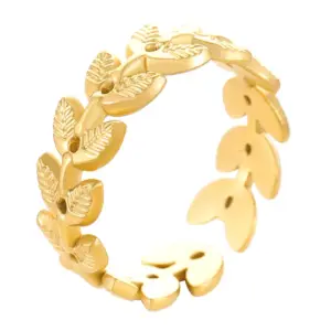 80 18K Gold Leaves N-885