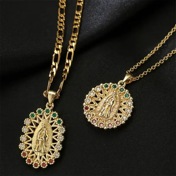 Wholesale Copper Geometric Copper Necklaces