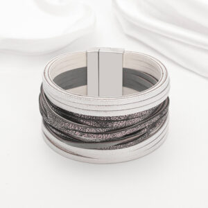 White and gray color blocking (YL127-01)