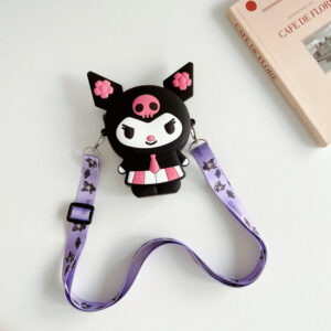 Black tie kroomi medium bag