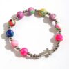 oly-01098ff5f36c4d2890b524f100334146 Wholesale Polymer clay with alloy cross beaded bracelet