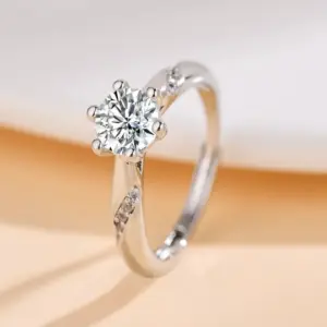 YE04【1 Carat】 / Adjustable Opening