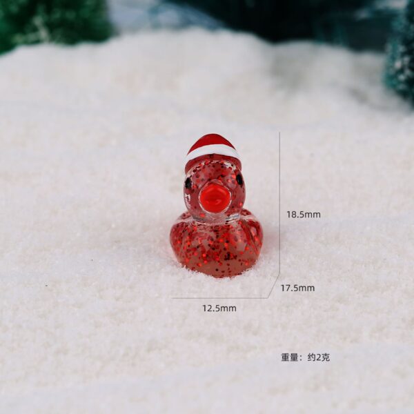 Wholesale DIY Miniature Landscape Decoration: Glowing Christmas Duck