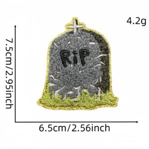 Phnom penh halloween cloth sticker 7#