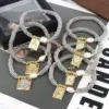 Wholesale Vintage Style Luxurious Cross Star Heart Shape Copper 18k Gold Plated Zircon Bracelets In Bulk