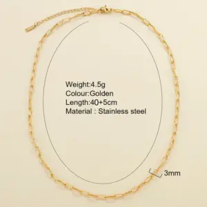 Paper Clip Chain - 25308G4