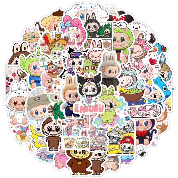 Wholesale 50 cute graffiti stickers waterproof decorative stickers