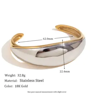 Dual-Color Patchwork Simple Bracelet-Two colors